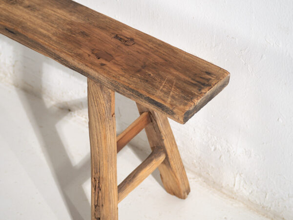 Banco para pie de cama antiguo (c.1870) #72