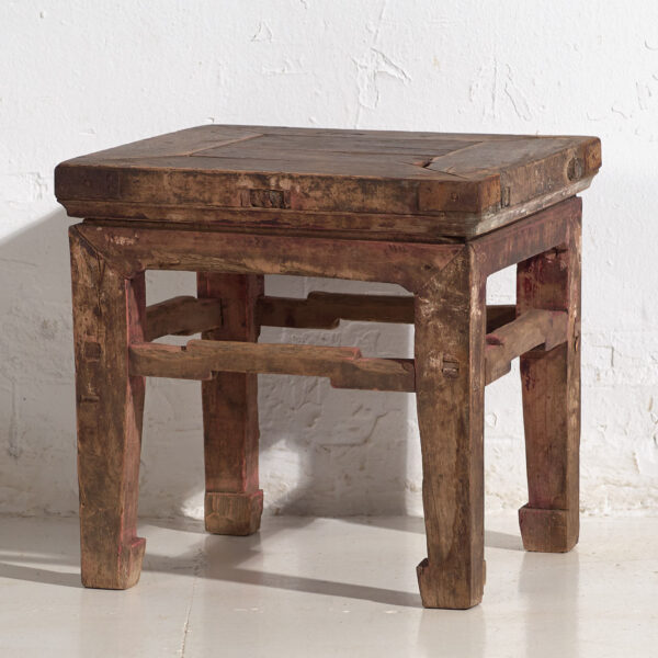 Mesa pequeña auxiliar antigua (c.1850) #1