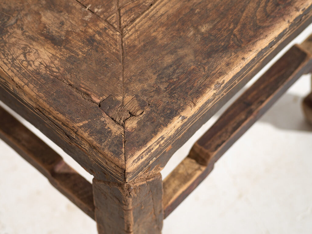 Mesita de centro antigua oriental (c.1850) #4