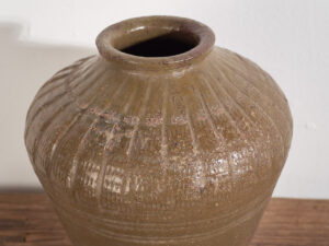 Petit vase ancien de style wabi-sabi (c.1900) #1