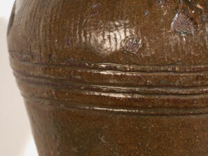 Petit vase ancien en céramique émaillée orientale (c.1900) #5