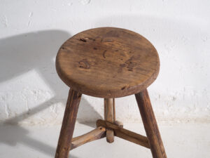 Antique handmade stool (c.1900) #19