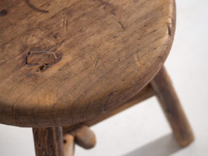 Antique handmade stool (c.1900) #19