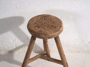 Antique handmade stool (c.1900) #22