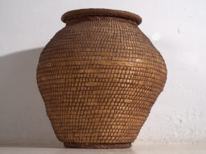 Cesta de almacenamiento antigua (c.1920) #3