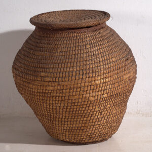 Cesta de almacenamiento antigua (c.1920) #3