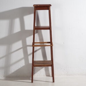 Ancien support pour plante rouge bordeaux (vers 1920)