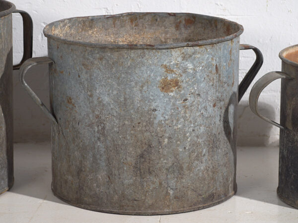 Cubos de metal antiguos (c.1920). Conjunto de 3 piezas #2