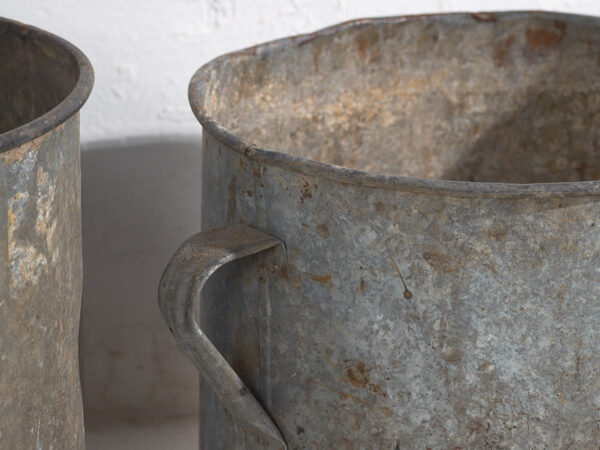 Cubos de metal antiguos (c.1920). Conjunto de 3 piezas #2