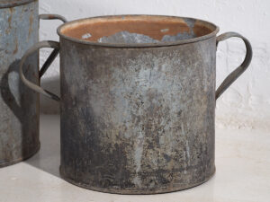 Cubos de metal antiguos (c.1920). Conjunto de 3 piezas #2