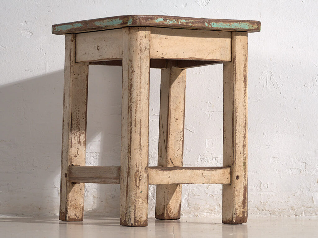 Mesas bajas auxiliares antiguas (c.1920). Conjunto de 2 piezas #4