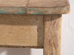 Mesita antigua de madera maciza (c.1920) #13