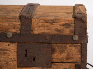 Baúl grande antiguo de madera lavada (c.1900) #66