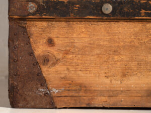 Baúl grande antiguo de madera lavada (c.1900) #66