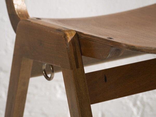 Sillas para comedor vintage de Thonet (c.1950). Conjunto de 6 piezas