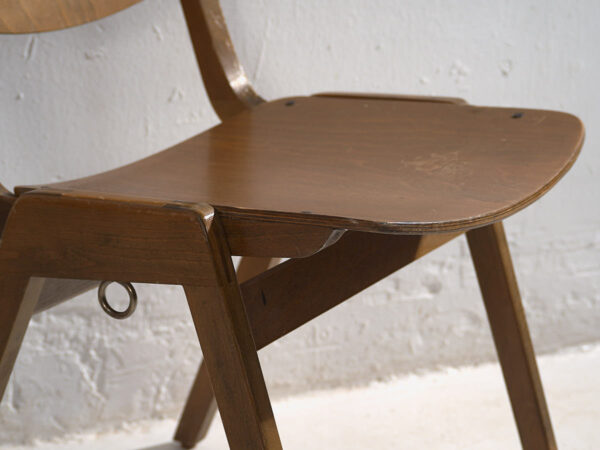 Sillas para comedor vintage de Thonet (c.1950). Conjunto de 6 piezas