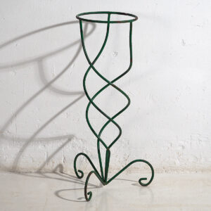 Macetero antiguo de hierro para jardín (c.1920) #113