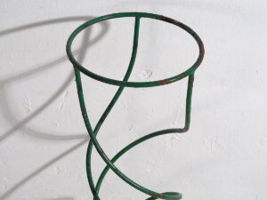 Macetero antiguo de hierro para jardín (c.1920) #113