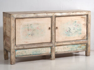 Aparador de comedor blanco antiguo (c.1900) #29