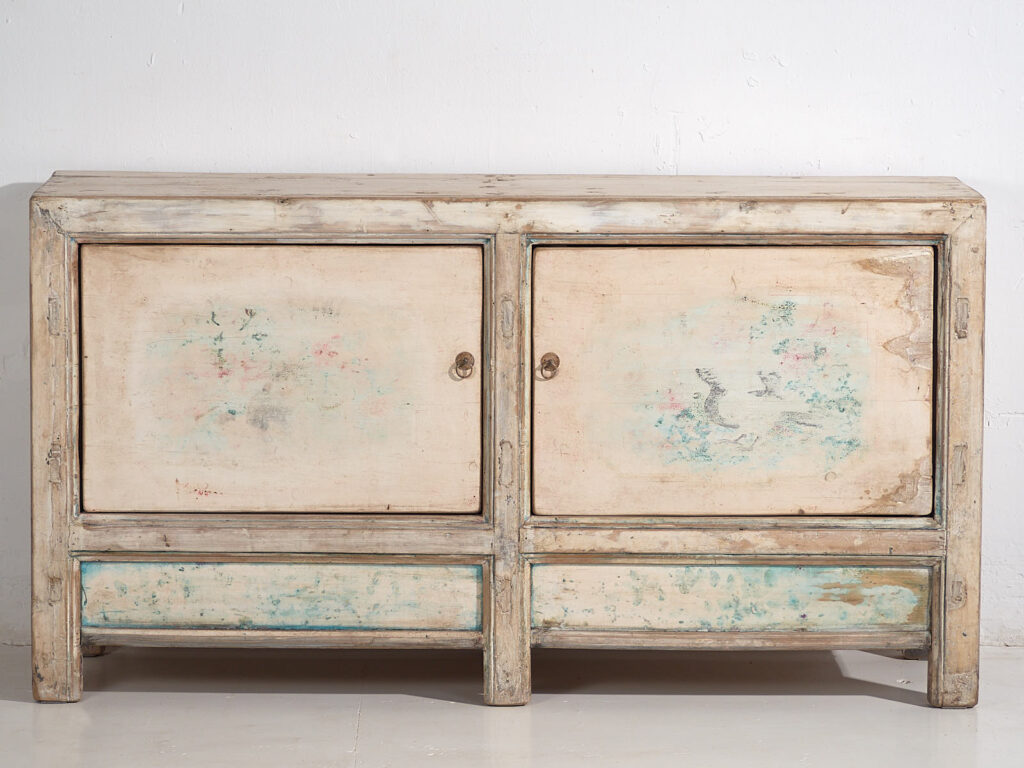 Aparador de comedor blanco antiguo (c.1900) #29