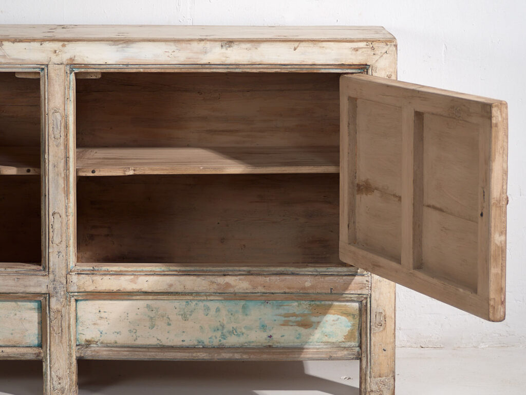 Aparador de comedor blanco antiguo (c.1900) #29