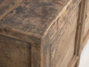 Antiguo aparador de salón con pátina de color gris (c.1900) #47