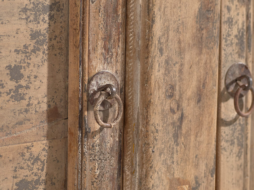 Antiguo aparador de salón con pátina de color gris (c.1900) #47