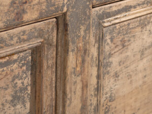 Antiguo aparador de salón con pátina de color gris (c.1900) #47