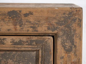 Antiguo aparador de salón con pátina de color gris (c.1900) #47