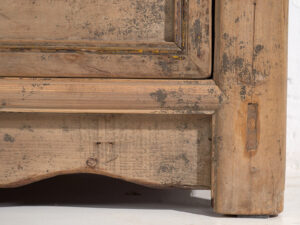 Antiguo aparador de salón con pátina de color gris (c.1900) #47