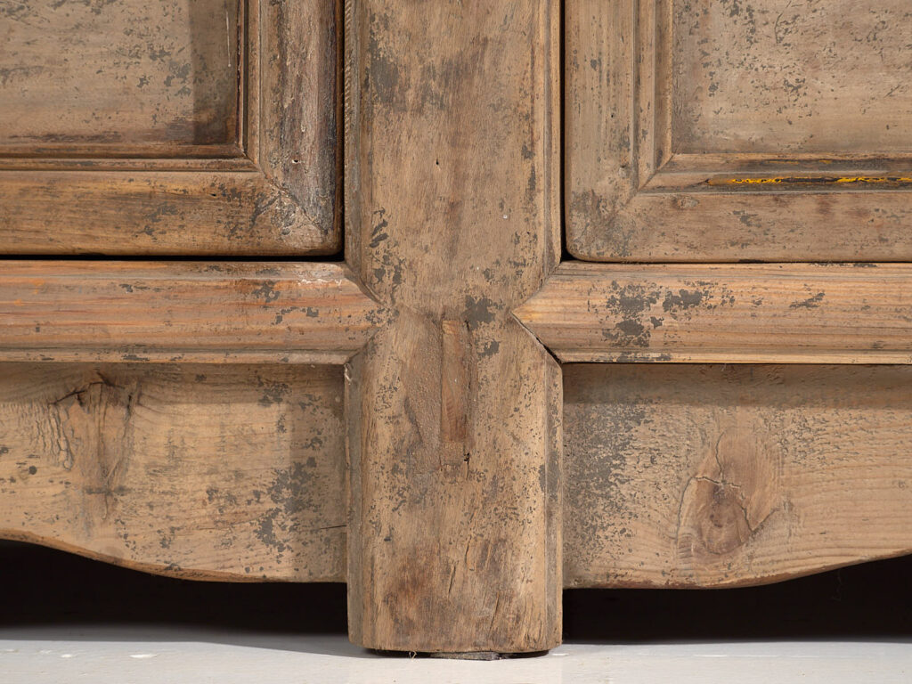 Antiguo aparador de salón con pátina de color gris (c.1900) #47