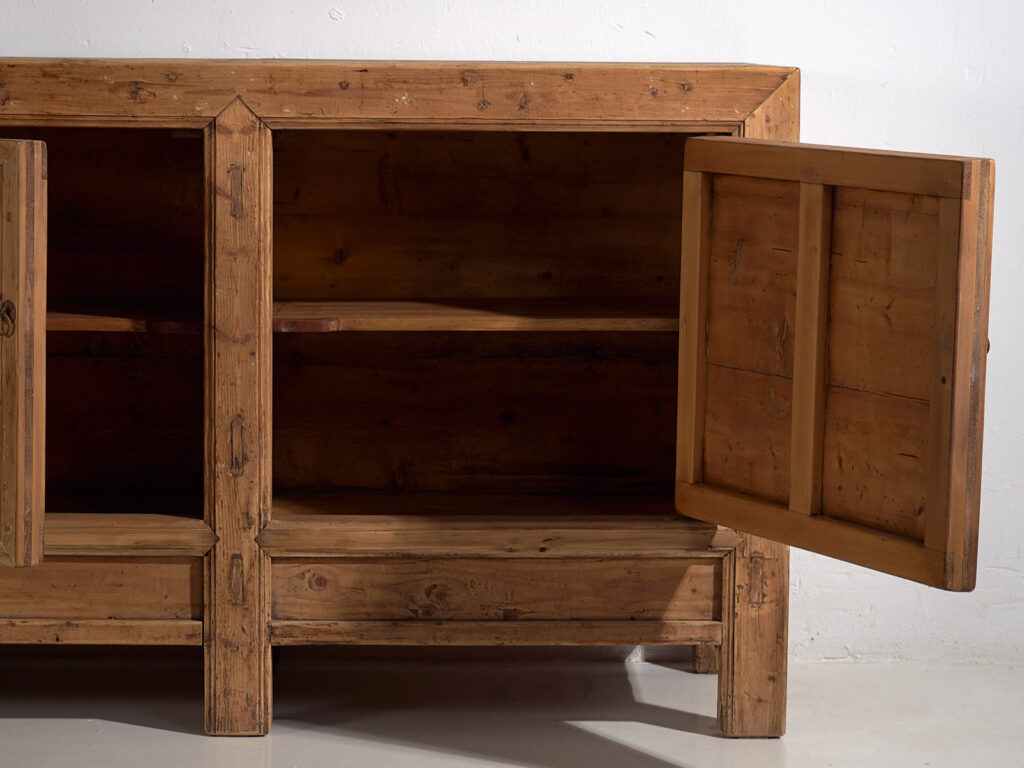 Ancien buffet chinois à trois portes (vers 1900) #63