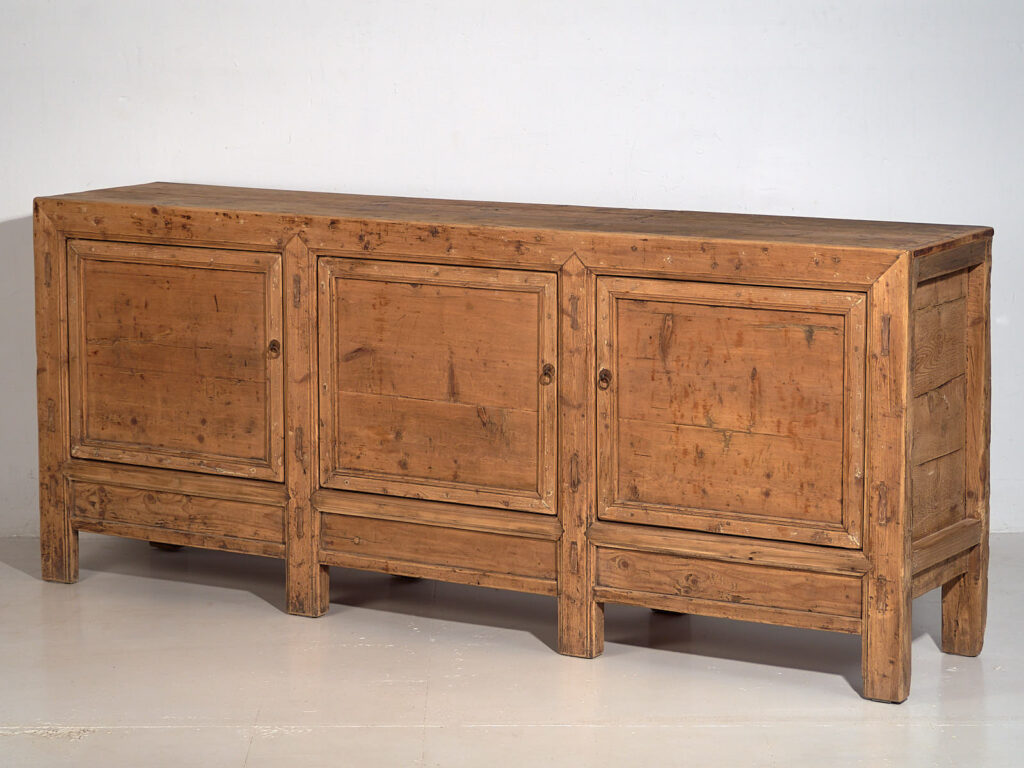 Ancien buffet chinois à trois portes (vers 1900) #63