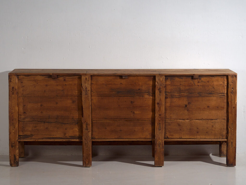 Ancien buffet chinois à trois portes (vers 1900) #63