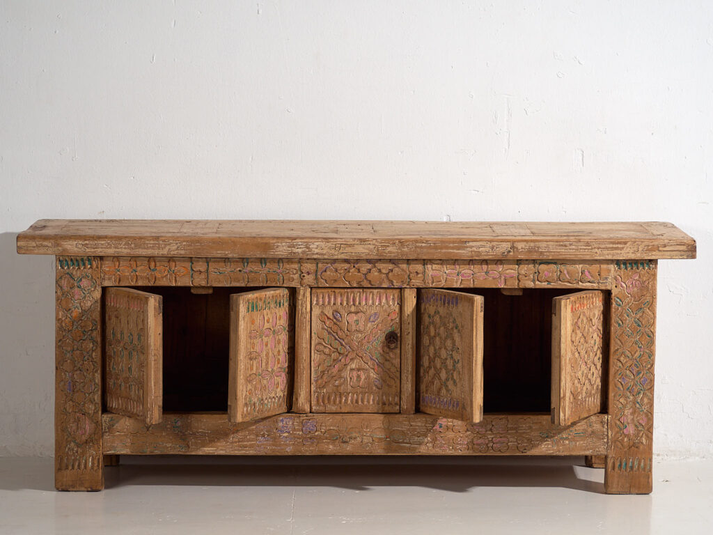 Aparador bajo antiguo de salón (c.1900) #66