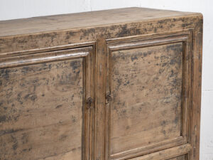 Pequeño aparador antiguo con pátina de color gris (c.1900) #80