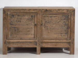Pequeño aparador antiguo con pátina de color gris (c.1900) #80
