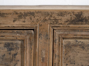 Pequeño aparador antiguo con pátina de color gris (c.1900) #80