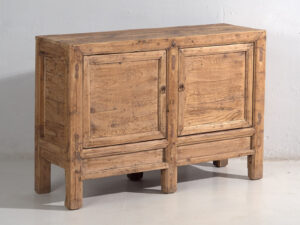 Aparador de dos puertas antiguo (c.1900) #6