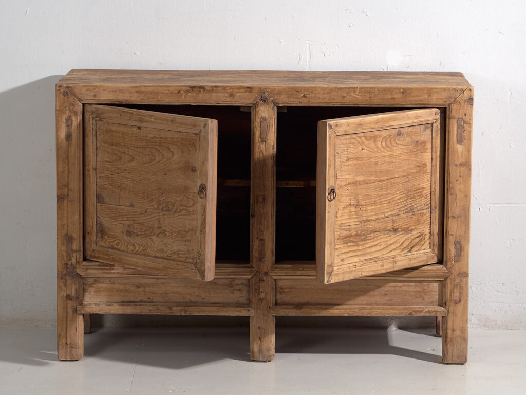 Aparador de dos puertas antiguo (c.1900) #6