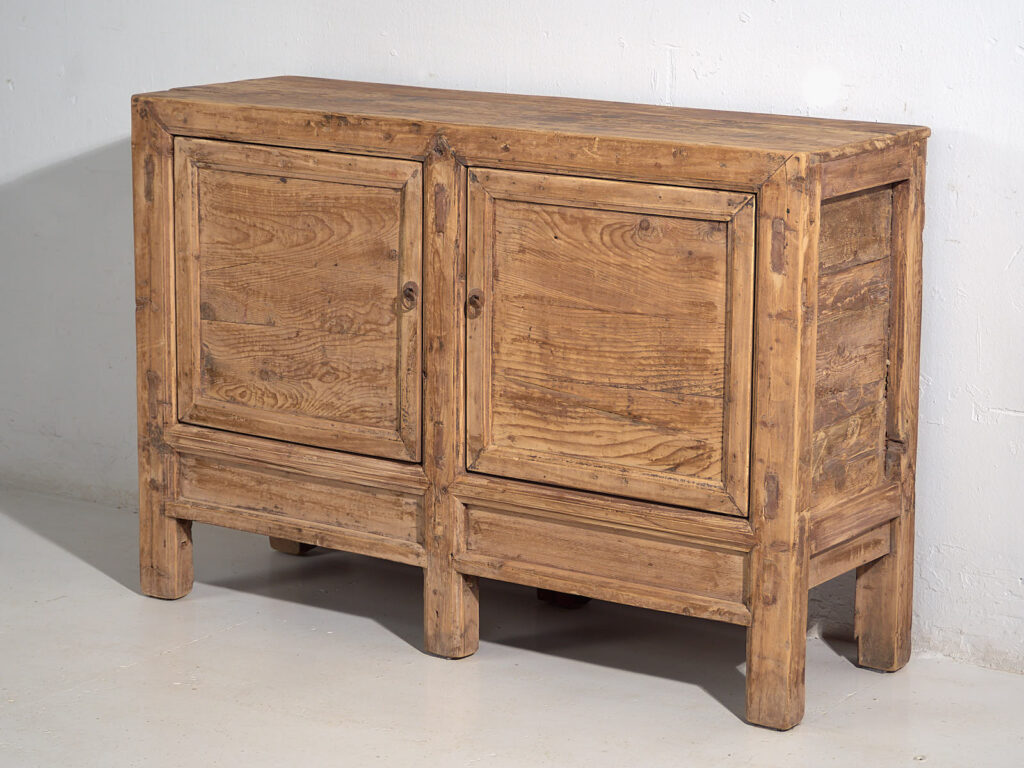 Aparador de dos puertas antiguo (c.1900) #6