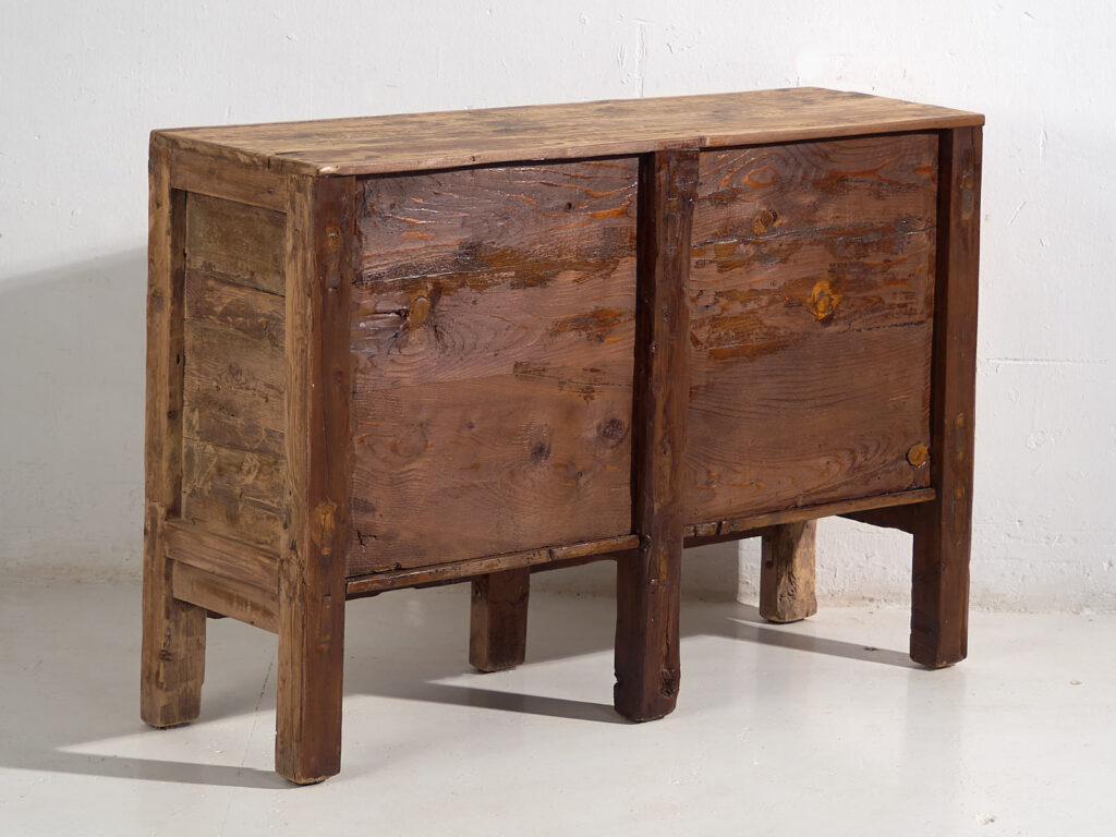 Aparador de dos puertas antiguo (c.1900) #6