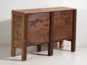 Aparador de dos puertas antiguo (c.1900) #6