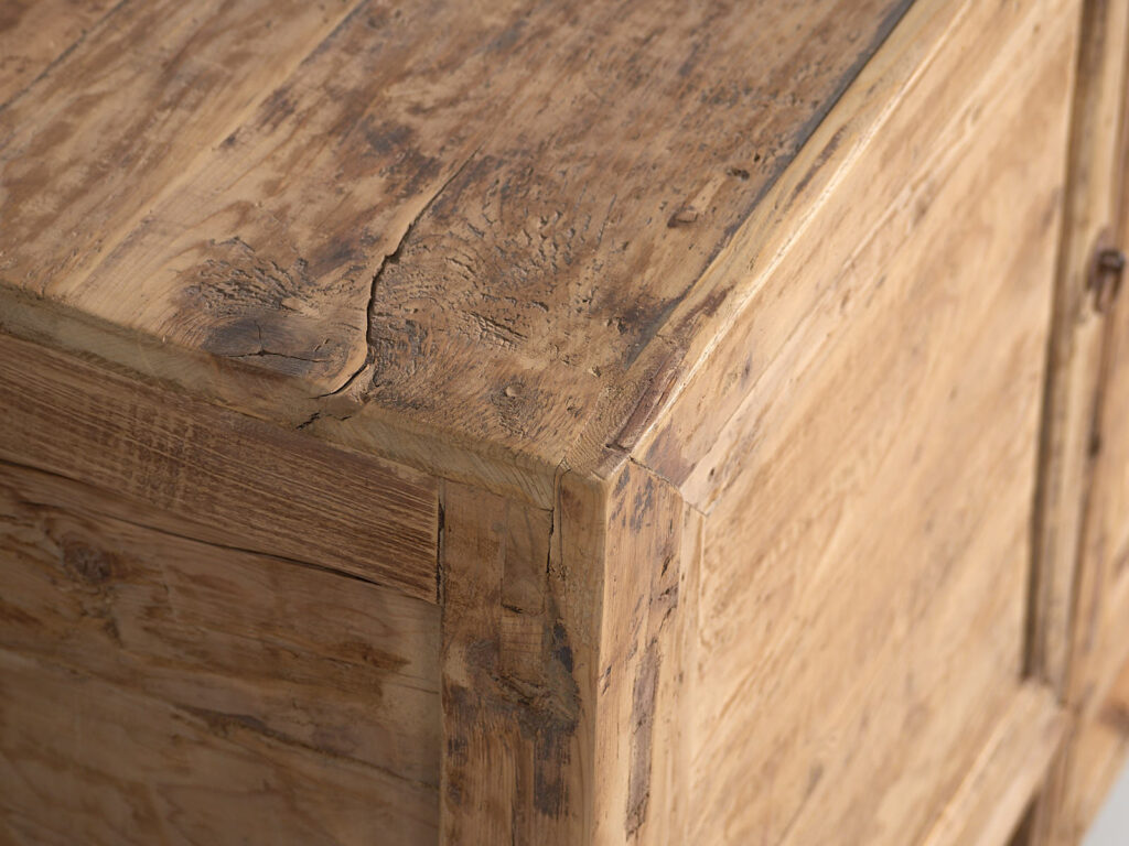 Aparador de dos puertas antiguo (c.1900) #6