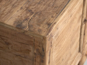 Aparador de dos puertas antiguo (c.1900) #6