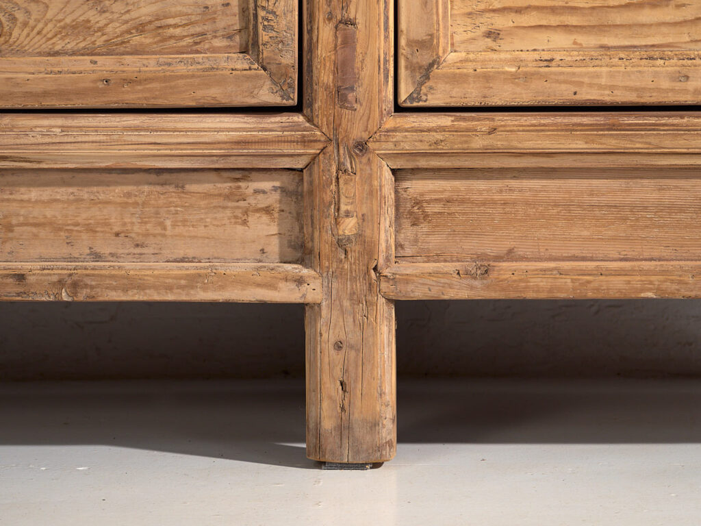 Aparador de dos puertas antiguo (c.1900) #6