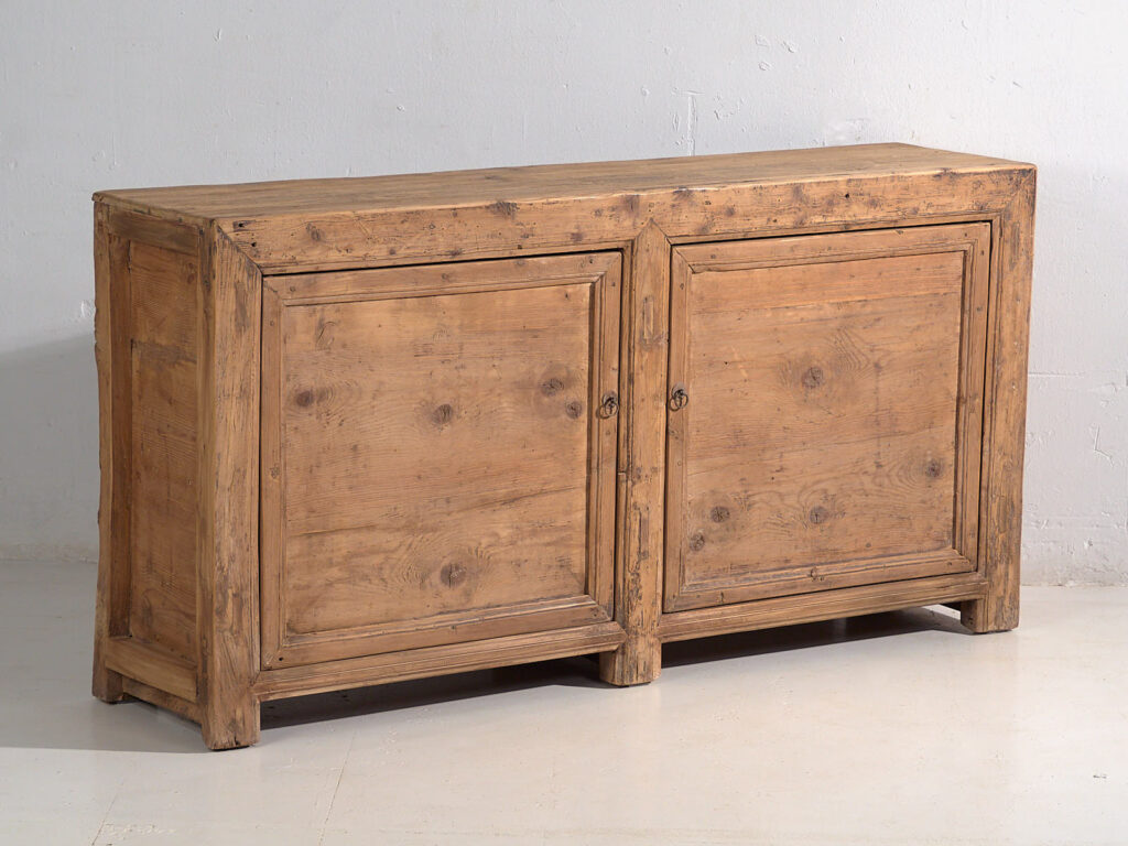 Aparador de dos puertas antiguo (c.1900) #8