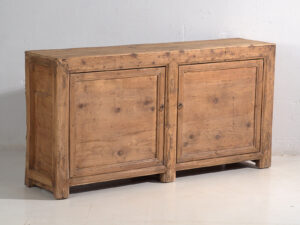 Aparador de dos puertas antiguo (c.1900) #8