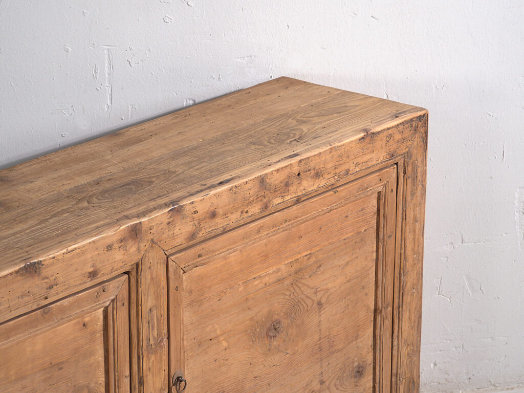 Aparador de dos puertas antiguo (c.1900) #8