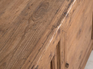 Aparador de dos puertas antiguo (c.1900) #8